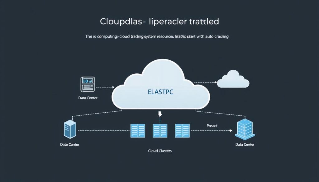 Cloud-based trading infrastructure showing scalable resources for future of trading technology applications