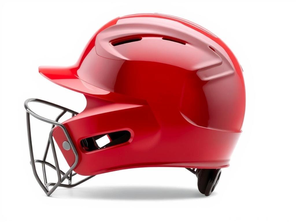DiamondGuard Youth Batting Helmet with face guard for baseball and softball