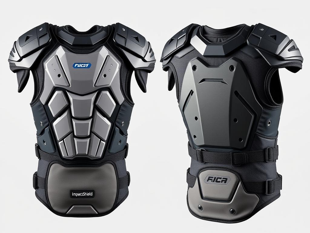ImpactShield Youth Shoulder Pads for football and lacrosse